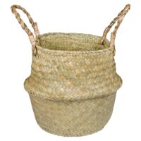 Plantenmand vlas handvaten
