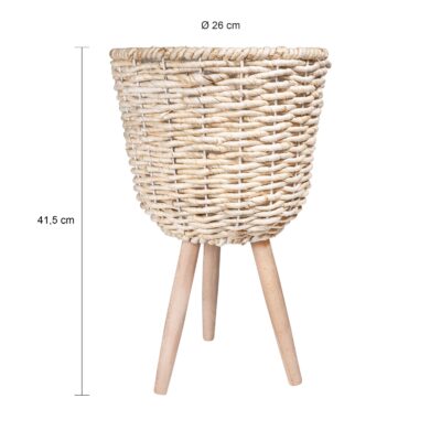 Afmetingen van de bloempotten