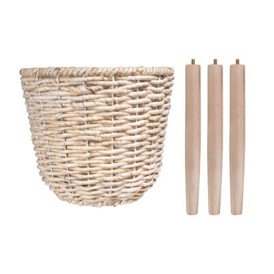 Planten mand met 3 pootjes