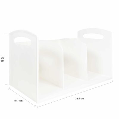 Afmetingen wit pennenbakje