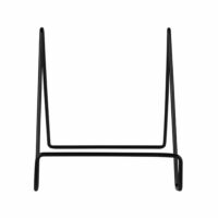 zwart steuntje voor kookboek