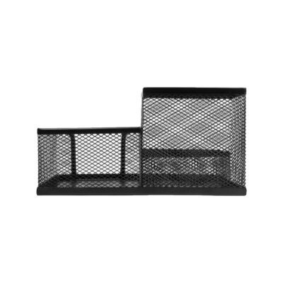 Opbergbak voor bureau zwart