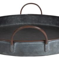 Metalen dienblad
