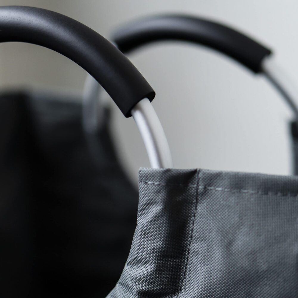 Wasmand met handvaten