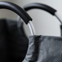 Wasmand met handvaten