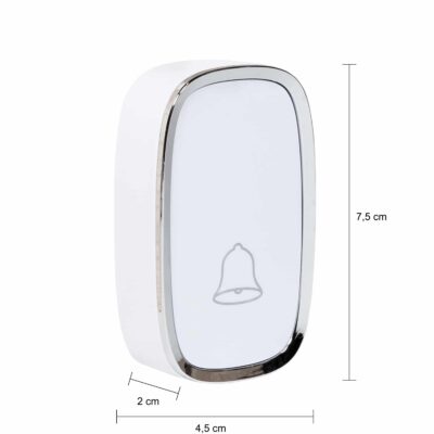 Afmetingen witte zoemer