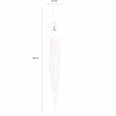 Lengte witte dromenvanger