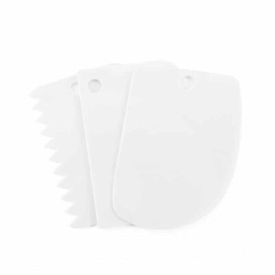 Verschillende vormen voor het schrapen van fondant