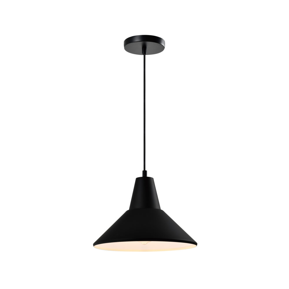 zwarte retro hanglamp