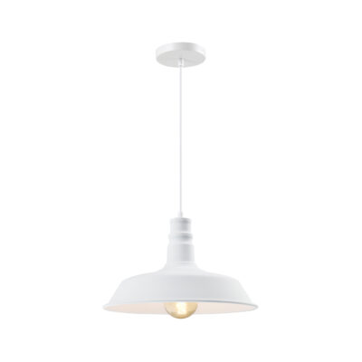 witte vintage cafe hanglamp