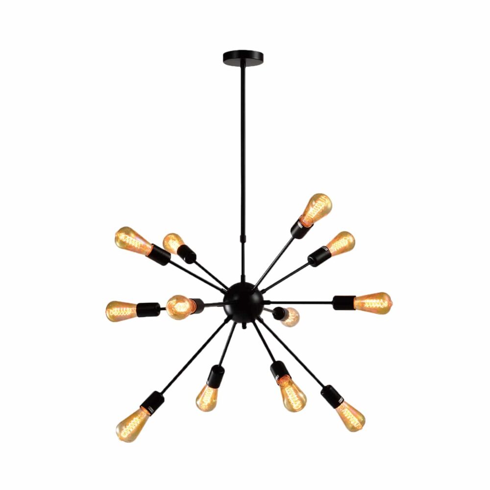 Hanglamp met 18 fittingen