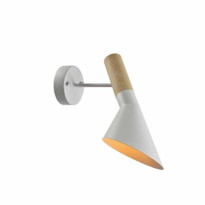 Wandlamp Wit bruin
