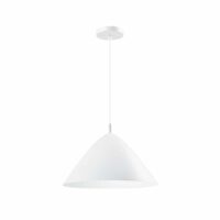 Witte lamp voor in de woonkamer met een diameter van 40 cm