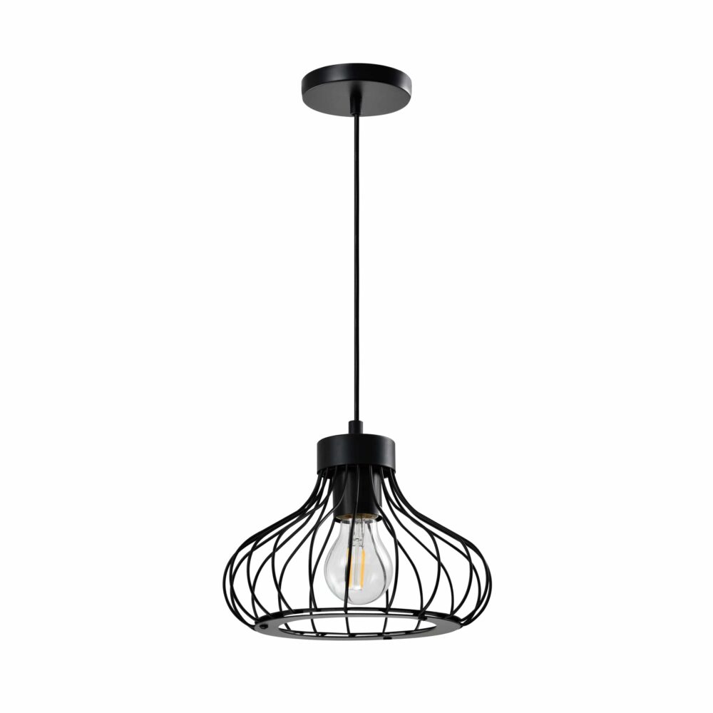 Modern zwarte verlichting