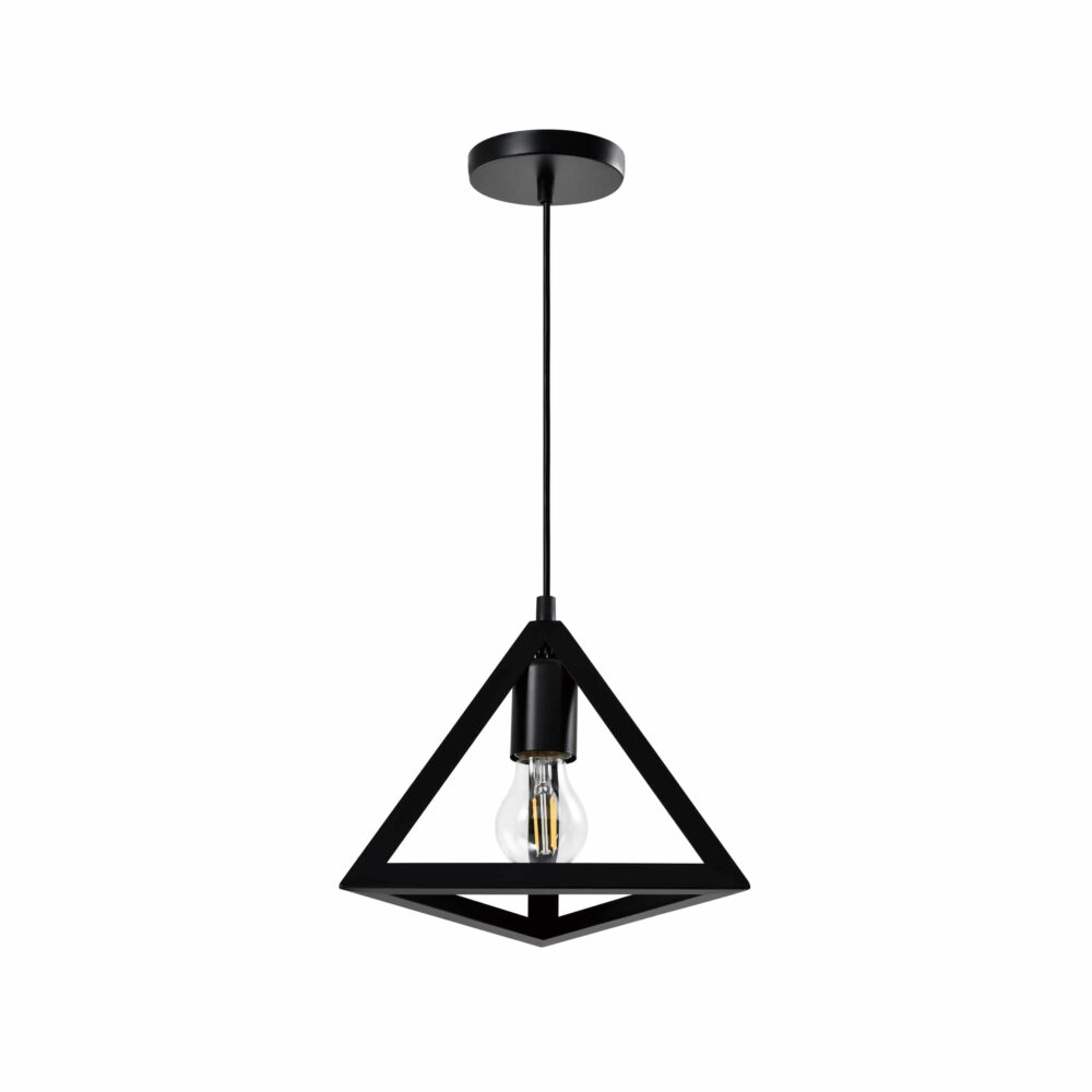Verlichting met driehoek design