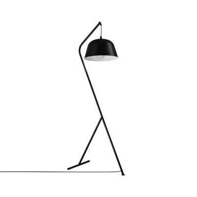 staande lamp met een vintage desing