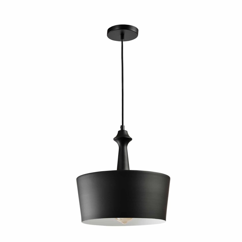 Zwart ronde hanglampen