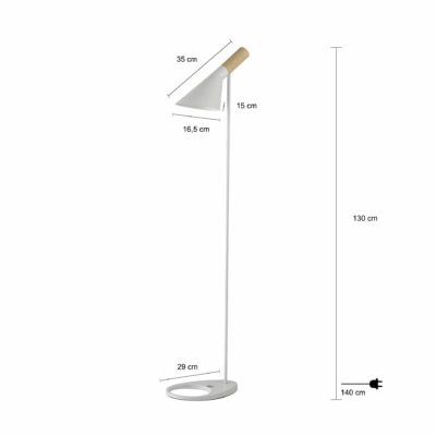 130 cm hoge lamp