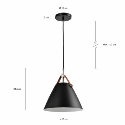 27 cm diameter lamp