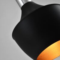 QUVIO verlichting met zilveren bovenkant