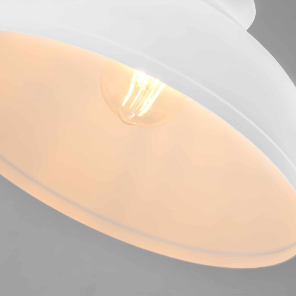 Industriële hanglamp van aluminium