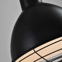 Zwart stalen verlichting