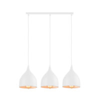 witte hanglamp met 3 lichtpunten