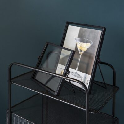 Vierkant zwart fotolijst