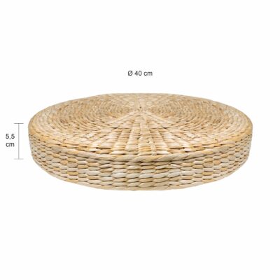 Afmetingen van het Bohemian zitkussen