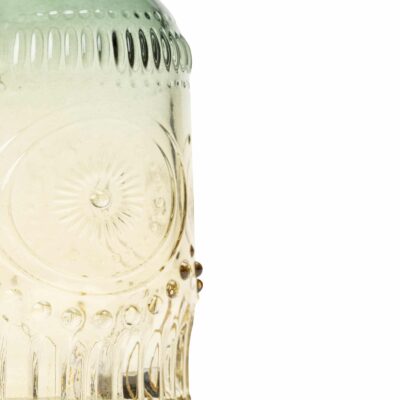 Detail foto van het petroon op de vaas