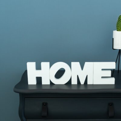 Sierletters voor in huis