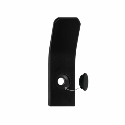 Wandhaak staal zwart