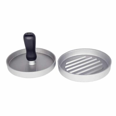 2 delen van de hamburger pers