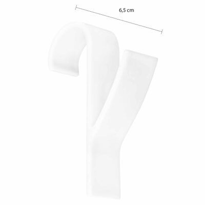 Klein wit haakje voor radiator