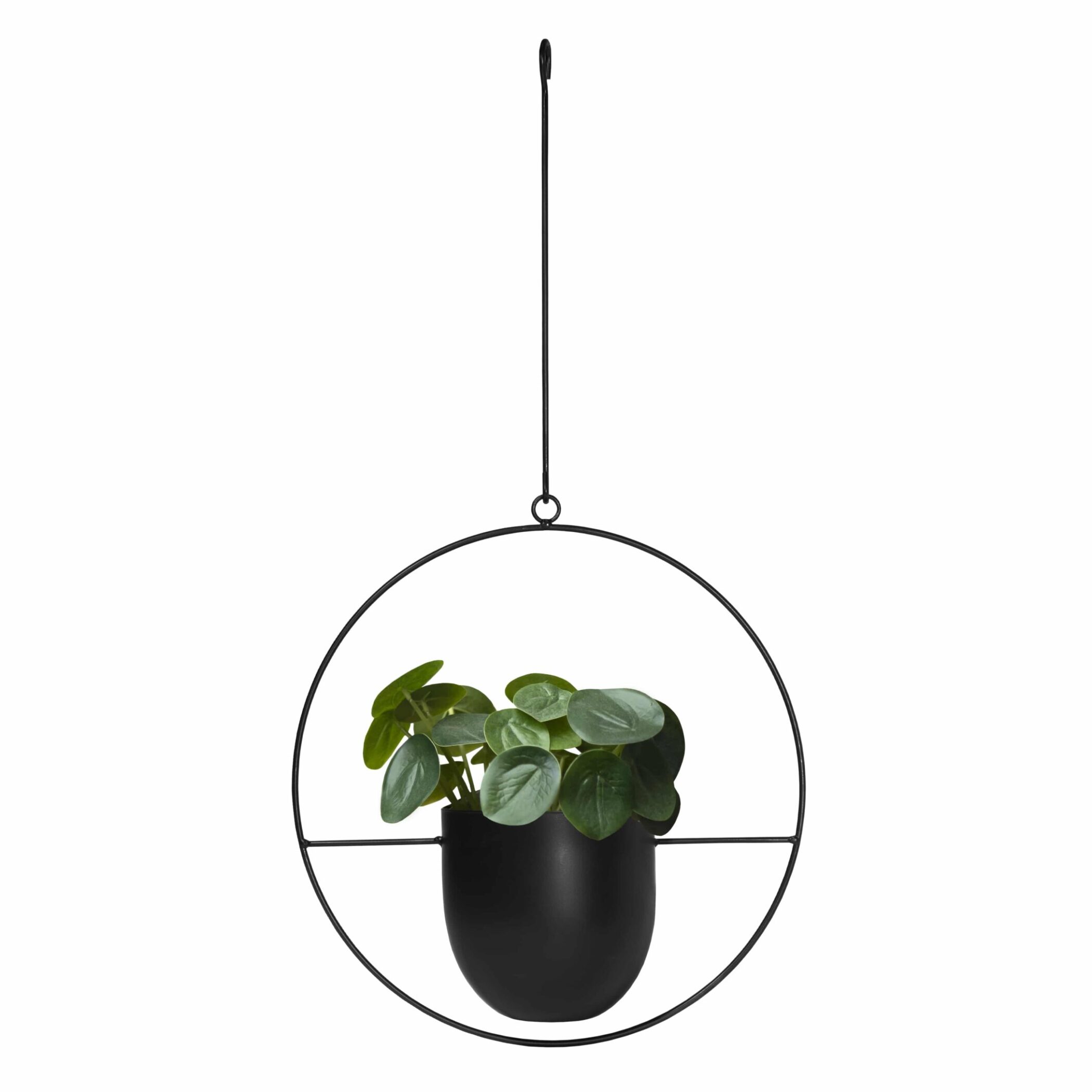 QUVIO Bloempot hangend - Metaal - Diameter pot 14 cm