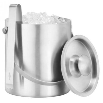 ijsemmer met accessoires van rvs