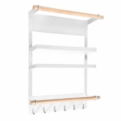 Keukenrek met magneetstrip wit