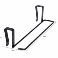 Zwart ophangrekje van 24,5 cm lang