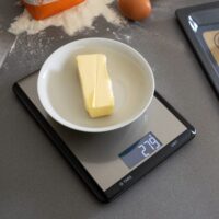 RVS weegschaal voor in de keuken
