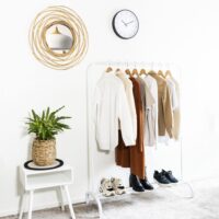 schoenen opbergruimte wit