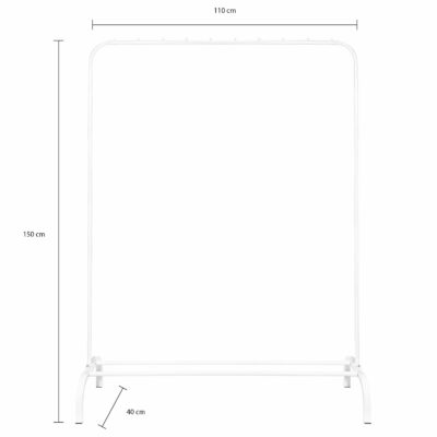 Afmetingen rek voor slaapkamer