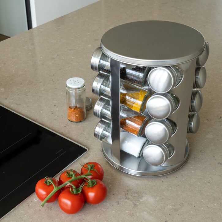 Draaibaar kruidenrek voor in de keuken