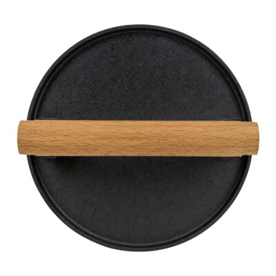 hamburgerpers van gietijzer