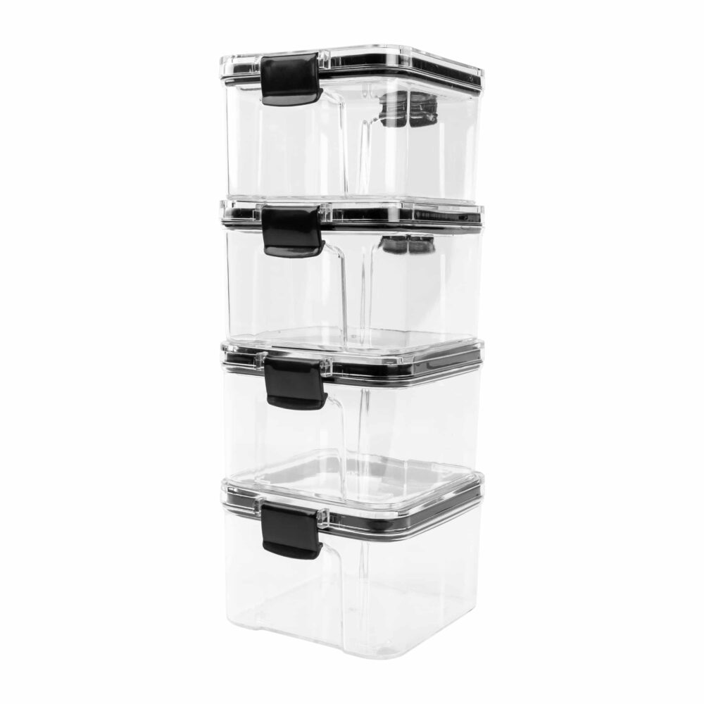 voorraadpotten set van 4