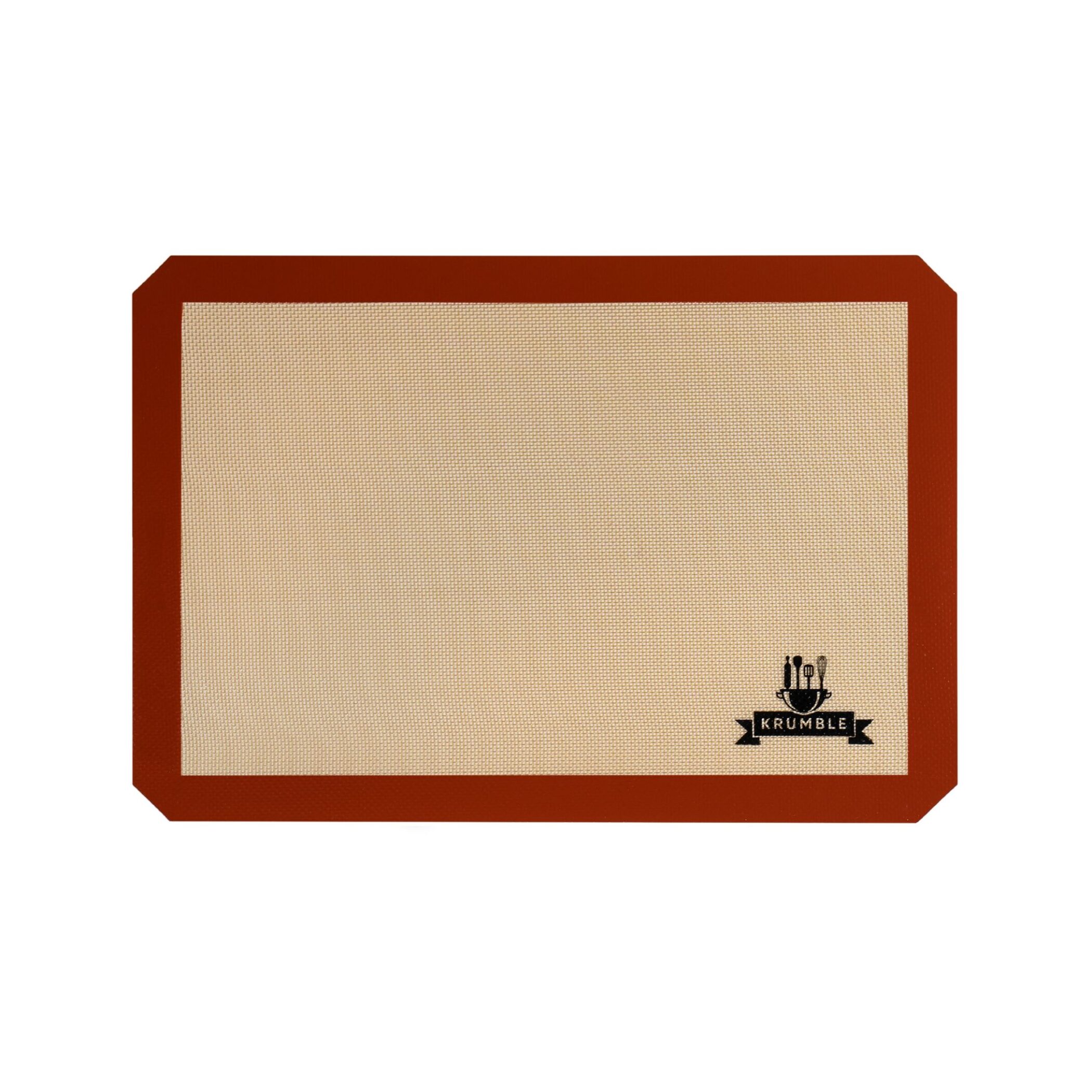 Krumble Siliconen bakmat - 30 x 42 cm - Bruin