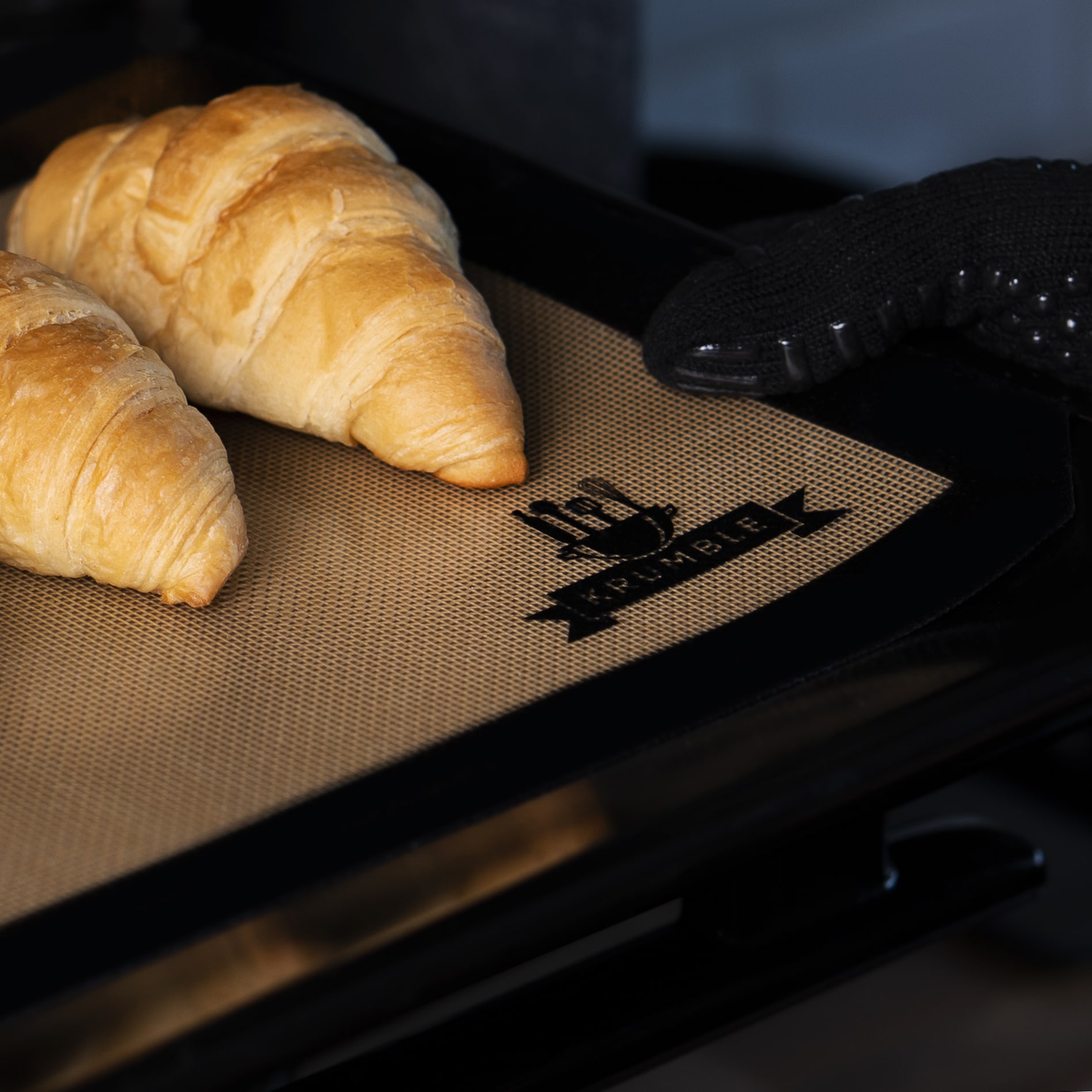 26x31cm Non-Stick Siliconen Bakken Mat Pad Zwitserse Roll Bakken Blad Voor Cake Bruin