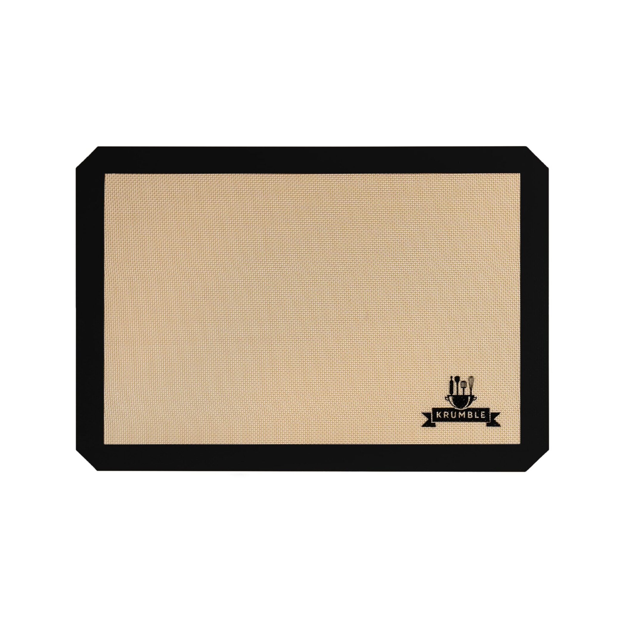 Krumble Siliconen bakmat - 30 x 42 cm - Zwart