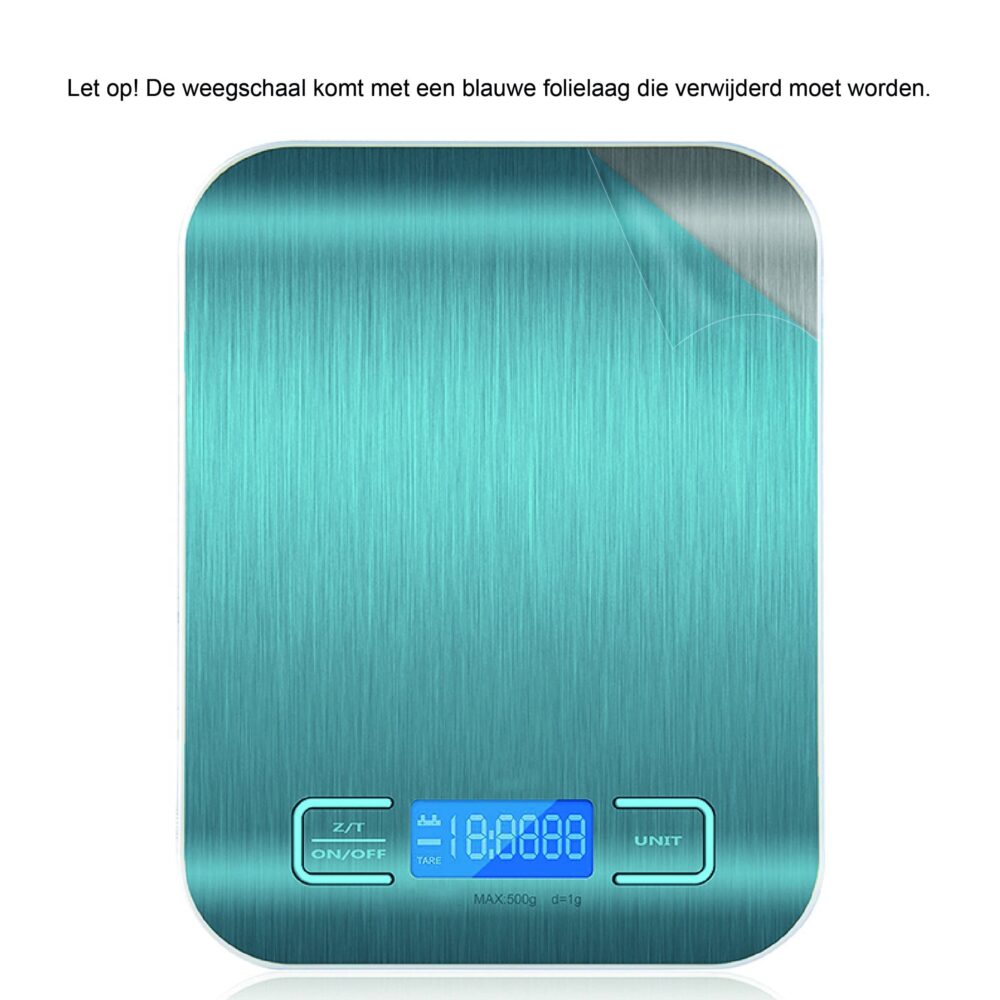 Bescherm folie klein weegschaaltje tot 5000 gram