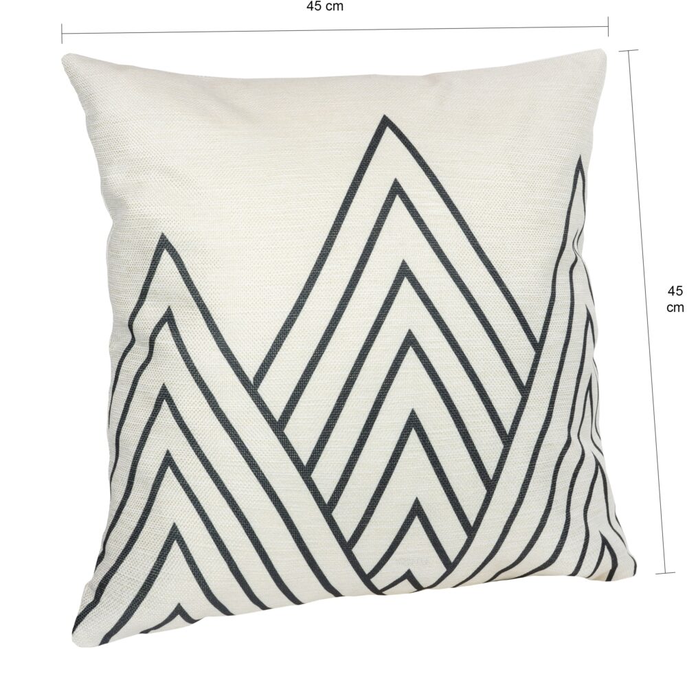 kussenhoes van 45 x 45 cm