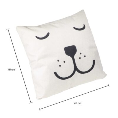 Slapende beer kussen van 45 x 45 cm